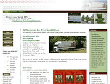 Tablet Screenshot of petervanwijk.eu